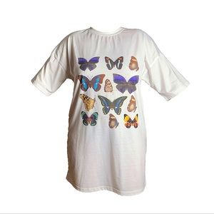 Butterfly T-Shirt Dress